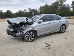 Vehiculos salvage en venta de Copart Ocala, FL: 2016 Honda Accord EX