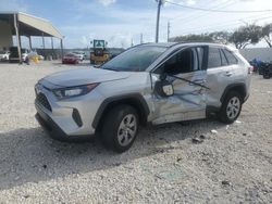 Toyota salvage cars for sale: 2021 Toyota Rav4 LE