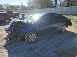 Salvage cars for sale from Copart Fairburn, GA: 2016 Toyota Prius