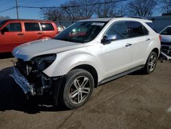 Salvage cars for sale at Moraine, OH auction: 2017 Chevrolet Equinox Premier