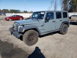 Vehiculos salvage en venta de Copart Dunn, NC: 2014 Jeep Wrangler Unlimited Sport