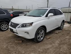 Salvage cars for sale from Copart Temple, TX: 2015 Lexus RX 350