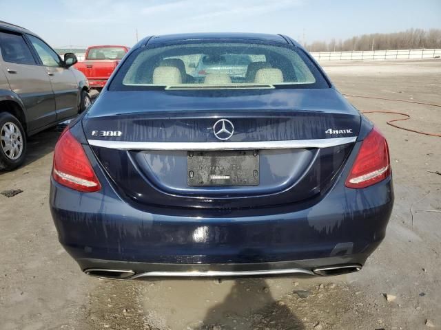 2016 Mercedes-Benz C 300 4matic