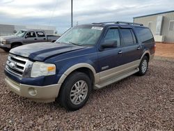 Salvage cars for sale from Copart Phoenix, AZ: 2007 Ford Expedition EL Eddie Bauer