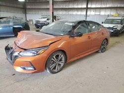 Nissan Sentra SR salvage cars for sale: 2022 Nissan Sentra SR