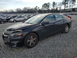 Salvage cars for sale from Copart Byron, GA: 2017 Chevrolet Malibu LS