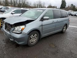 Salvage cars for sale at Portland, OR auction: 2007 Honda Odyssey EXL