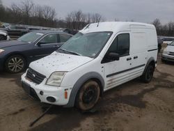Salvage trucks for sale at Marlboro, NY auction: 2013 Ford Transit Connect XLT