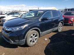 Honda CR-V EXL salvage cars for sale: 2018 Honda CR-V EXL