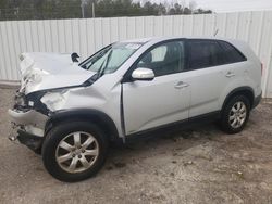 Salvage cars for sale from Copart Charles City, VA: 2013 KIA Sorento LX