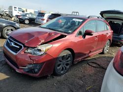 Subaru Impreza salvage cars for sale: 2015 Subaru Impreza Sport