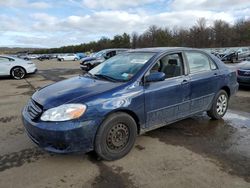 Salvage cars for sale from Copart Brookhaven, NY: 2004 Toyota Corolla CE