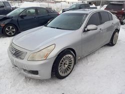 Salvage cars for sale from Copart Anchorage, AK: 2008 Infiniti G35