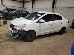 Salvage cars for sale from Copart Pennsburg, PA: 2019 Mitsubishi Mirage G4 ES
