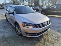 Copart GO Cars for sale at auction: 2013 Volkswagen Passat S