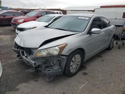 Salvage cars for sale at North Las Vegas, NV auction: 2012 Honda Accord LX