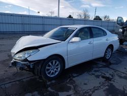 Lexus salvage cars for sale: 2002 Lexus ES 300