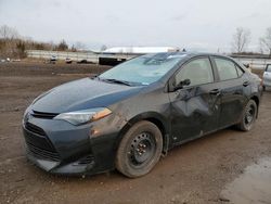 Toyota Corolla l salvage cars for sale: 2018 Toyota Corolla L