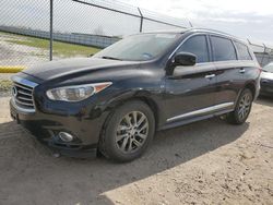 Salvage cars for sale from Copart Houston, TX: 2015 Infiniti QX60