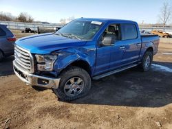 Salvage cars for sale from Copart Columbia Station, OH: 2016 Ford F150 Supercrew