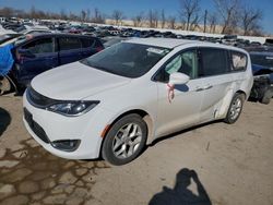 Salvage cars for sale at Bridgeton, MO auction: 2018 Chrysler Pacifica Touring Plus