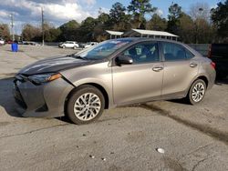 Salvage cars for sale from Copart Savannah, GA: 2019 Toyota Corolla L