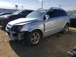 Salvage cars for sale at Chicago Heights, IL auction: 2013 Chevrolet Captiva LT