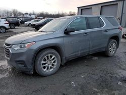 Salvage cars for sale from Copart Duryea, PA: 2018 Chevrolet Traverse LS