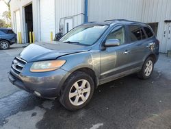 Salvage cars for sale from Copart Savannah, GA: 2009 Hyundai Santa FE SE