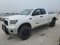 Salvage cars for sale from Copart San Antonio, TX: 2008 Toyota Tundra Double Cab