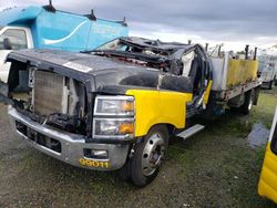 Camiones salvage a la venta en subasta: 2021 Chevrolet Silverado Medium Duty