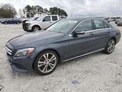 Vehiculos salvage en venta de Copart Loganville, GA: 2015 Mercedes-Benz C300