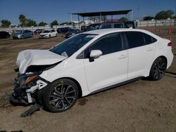 Salvage cars for sale from Copart San Diego, CA: 2020 Toyota Corolla SE