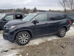 Salvage cars for sale at Candia, NH auction: 2020 Honda Pilot EXL