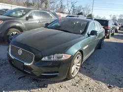 Salvage cars for sale at Bridgeton, MO auction: 2014 Jaguar XJL Portfolio