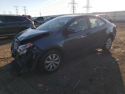 Toyota Corolla l salvage cars for sale: 2014 Toyota Corolla L