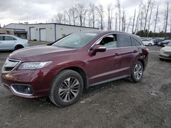 Salvage cars for sale from Copart Arlington, WA: 2018 Acura RDX Advance