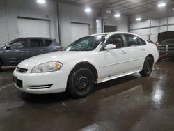 Chevrolet salvage cars for sale: 2009 Chevrolet Impala Police