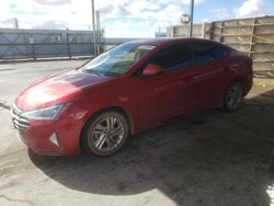 Salvage cars for sale at Anthony, TX auction: 2019 Hyundai Elantra SEL