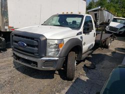 Salvage cars for sale at Marlboro, NY auction: 2013 Ford F550 Super Duty