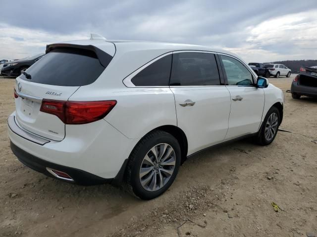 2015 Acura MDX Technology