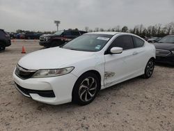 Salvage cars for sale from Copart Houston, TX: 2016 Honda Accord LX-S