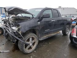 Toyota Tundra salvage cars for sale: 2007 Toyota Tundra Double Cab Limited