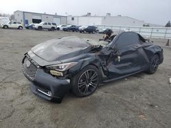 Vehiculos salvage en venta de Copart Vallejo, CA: 2018 Infiniti Q60 Luxe 300