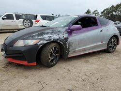 Salvage cars for sale at Houston, TX auction: 2016 Honda CR-Z