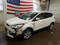 Salvage cars for sale from Copart Lyman, ME: 2015 Ford Escape Titanium