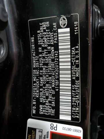 2012 Toyota Camry Base