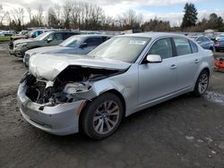 Salvage cars for sale from Copart Portland, OR: 2008 BMW 528 XI