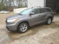 Copart Select Cars for sale at auction: 2015 Toyota Highlander XLE