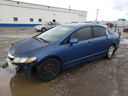 Salvage cars for sale at Farr West, UT auction: 2009 Honda Civic LX